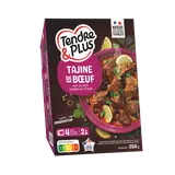 Tajine boeuf aux olives cuit, VBF, Tendre plus, France, barquette 350g