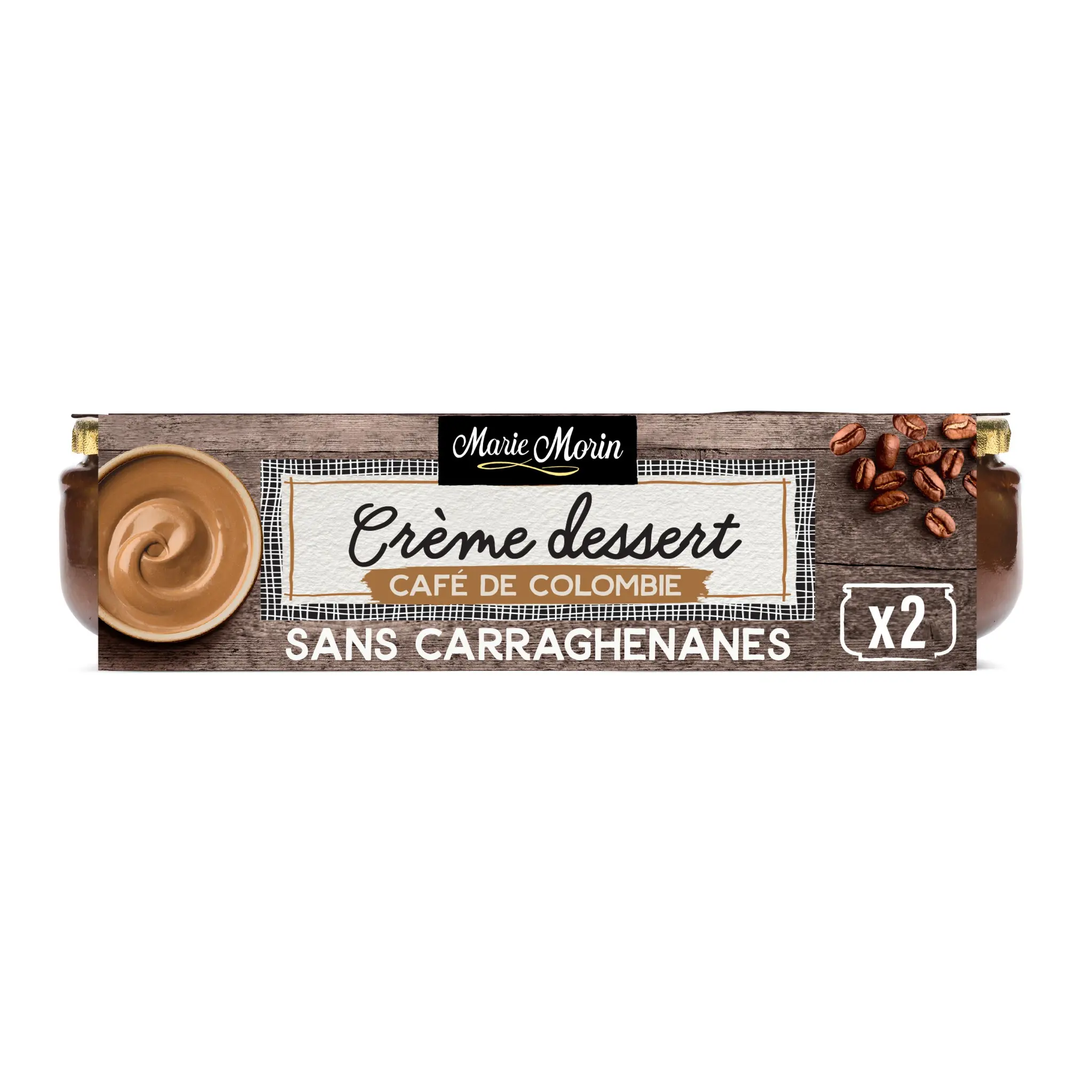 MARIE MORIN Crème dessert au café de Colombie