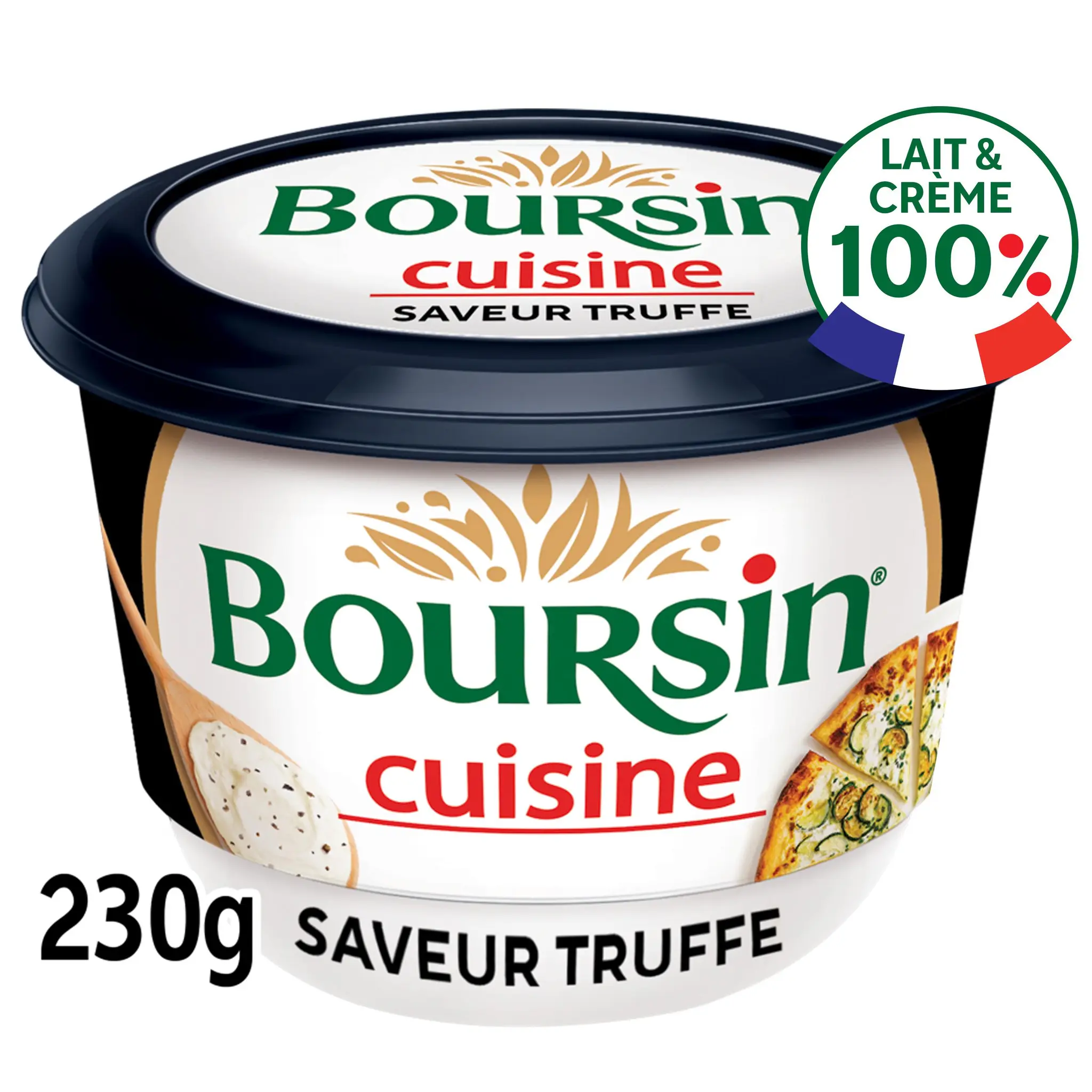 BOURSIN Préparation culinaire saveur truffe