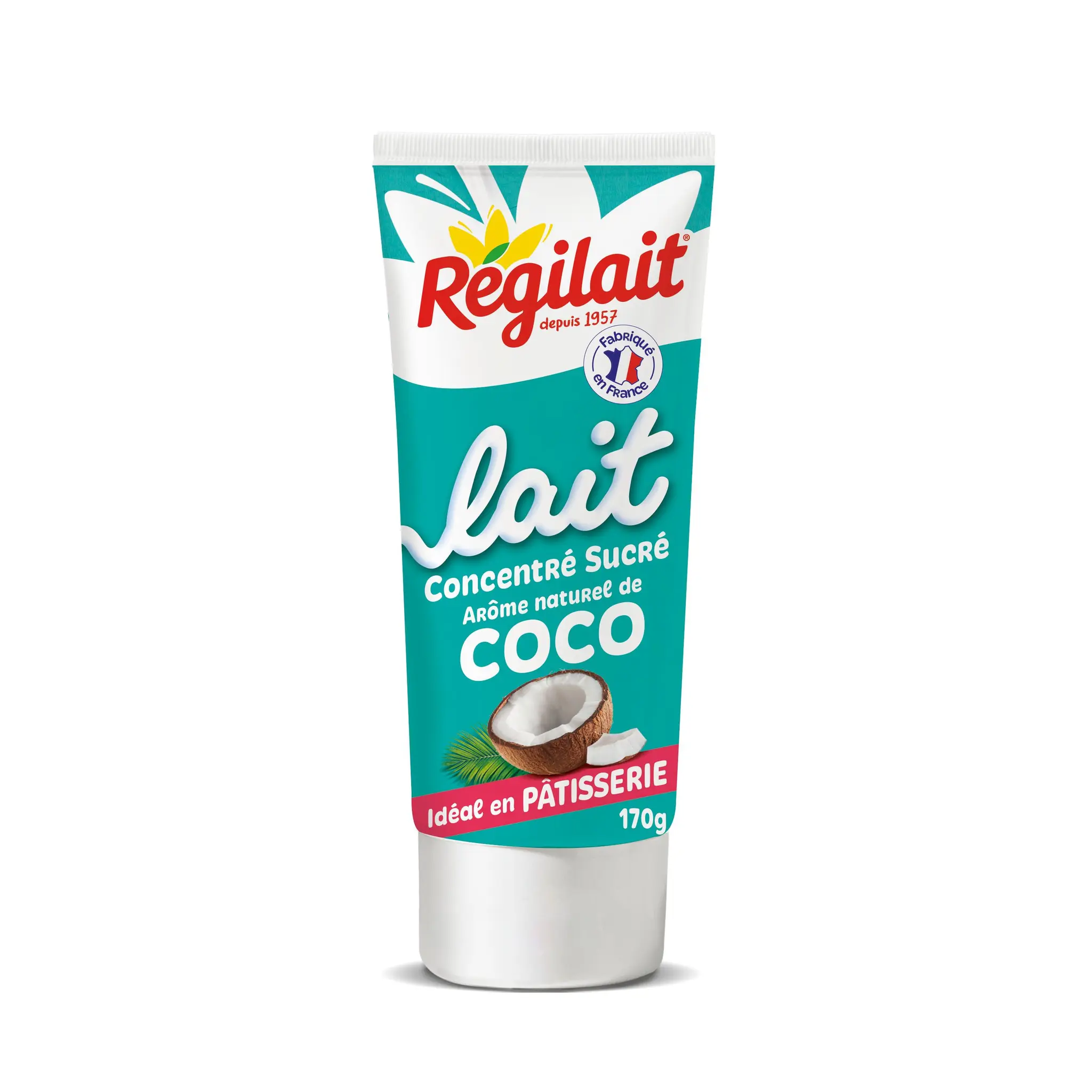 REGILAIT Lait concentré sucré à l'arôme naturel de coco