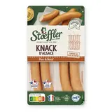 Stoeffler Knack d'Alsace, 4 saucisses - 220g