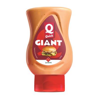 Lesieur Sauce Quick Giant en flacon souple Squeeze Top Down, 220g