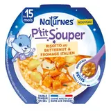 Naturnes® - P'tit Souper Risotto butternut fromage italien Assiette bébé dès 15 mois, 250g
