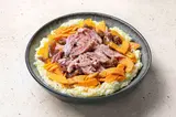 Jarret de porc confit & polenta crémeuse, Frichti (395 g), [Contenant réutilisable]