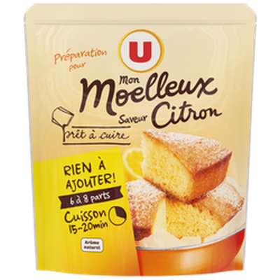 Préparation pour moelleux au citron, U (500 g)