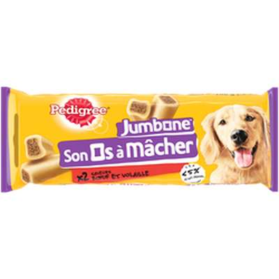 Os à macher pour chiens moyens récompenses X2, Pedigree (180 g)