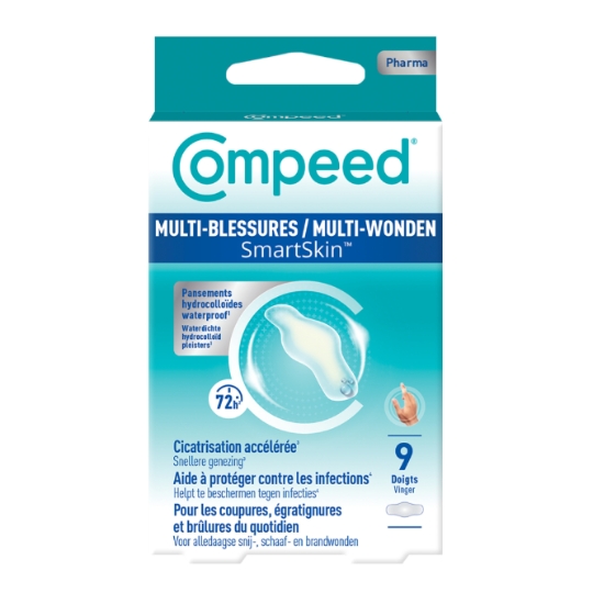 Pansements Hydrocolloïdes Multi-Blessures Doigts COMPEED