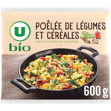 Poelée légumes et céréales 600g