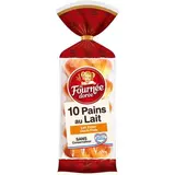 La Fournée Dorée Pains au lait, 10 pièces - 350g
