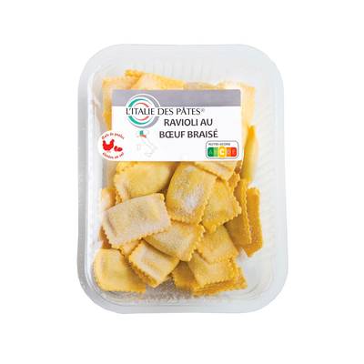 Galileo - L'Italie des Pâtes Ravioli au bœuf braisé, 250g