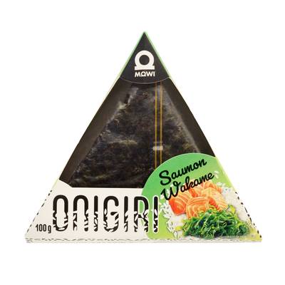 Mowi Onigiri Saumon Wakamé, 100 g - 1 pièce