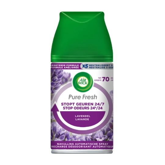 Désodorisant Spray Automatique Stop Odeurs 24h/24 Lavande Pure Fresh AIR WICK