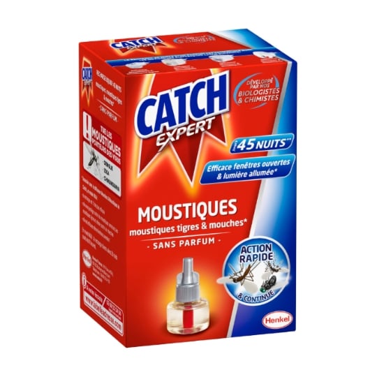 Anti-moustique Recharge Liquide Sans Parfum CATCH