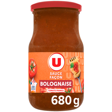 Sauce façon bolognaise bocal de 680g