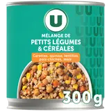 Mélange Carottes Quinoa Lentilles Pois Chiches Mais 300g