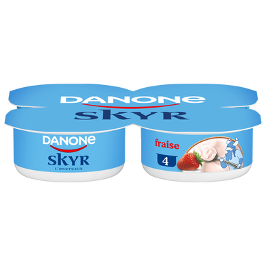 Skyr à la fraise DANONE 4x100g