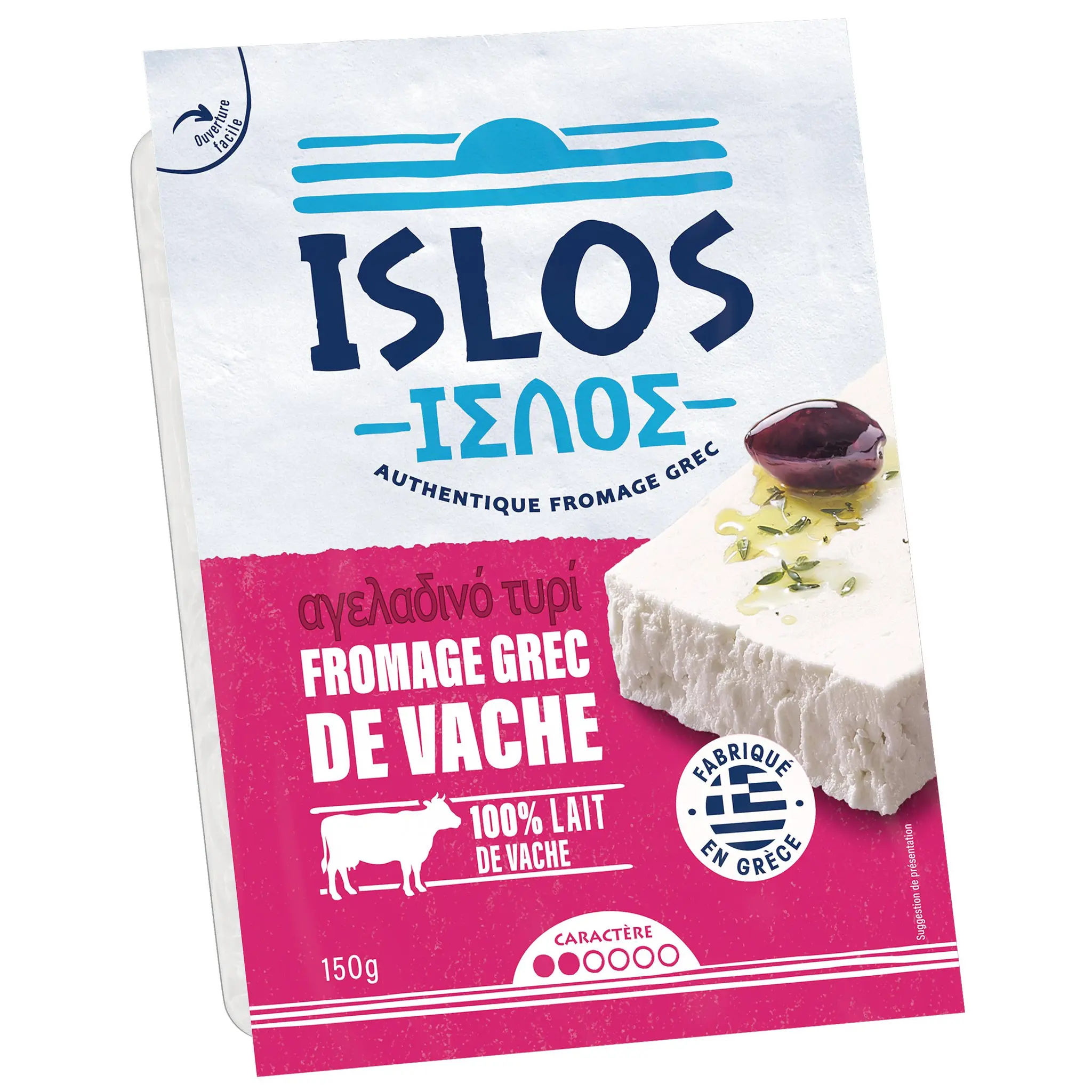 ISLOS Grec au lait pasteurisé