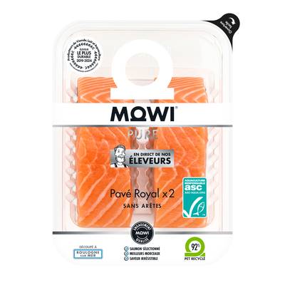Mowi Pavé de Saumon, 230 g - 2 pièces