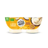 LES PETITES POUSSES Dessert végétal au lait de coco mangue bio