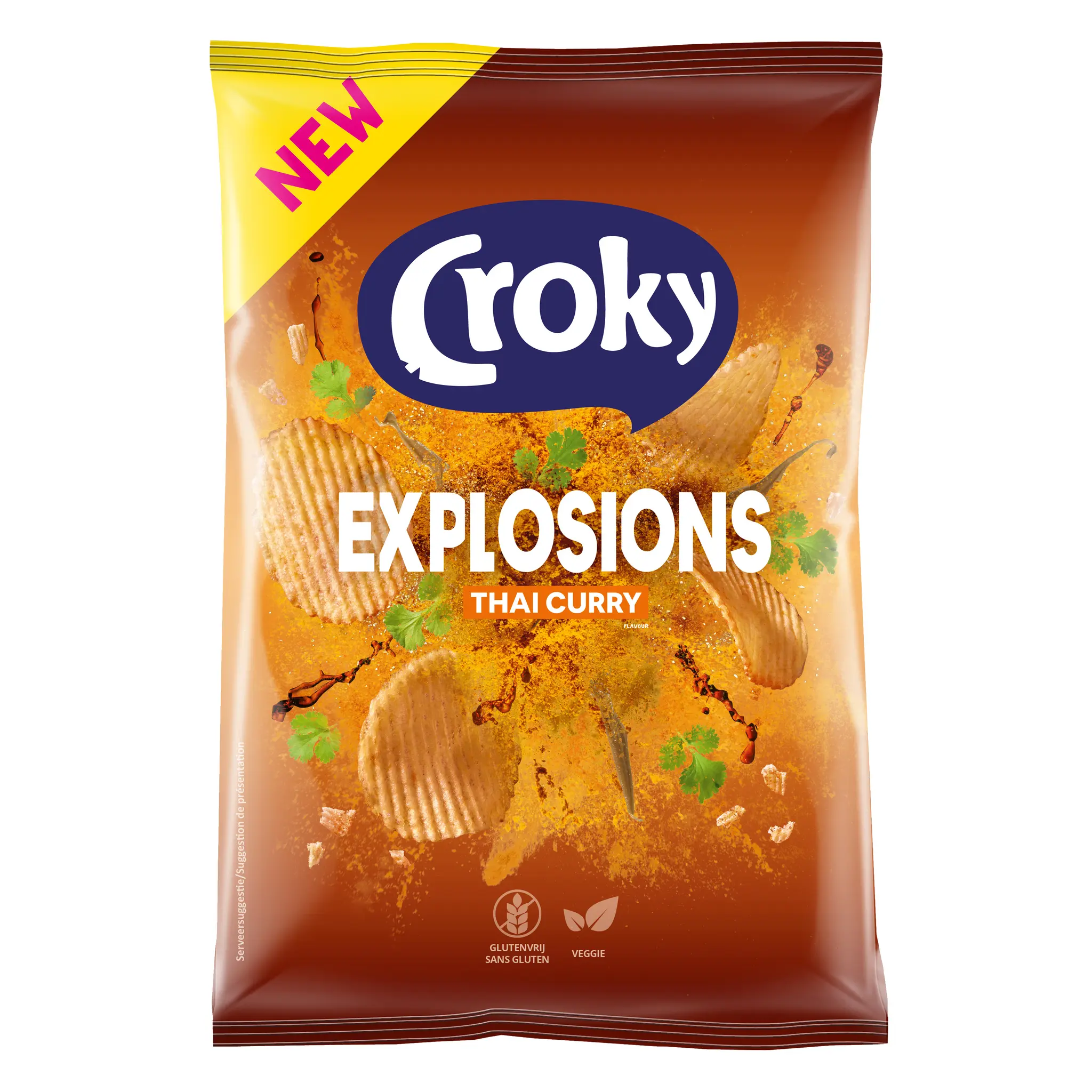 CROKY Chips explosions thaï curry