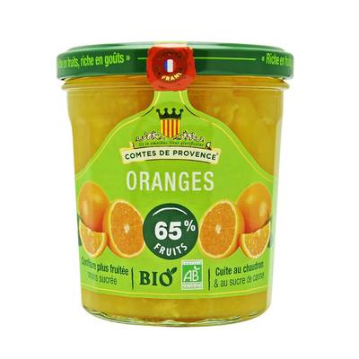 Comtes de Provence Confiture d'Orange Bio, 350g