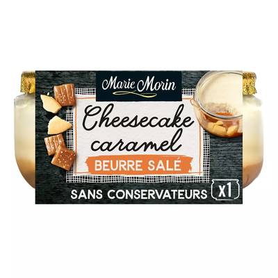 Marie Morin Cheesecake caramel beurre salé de Guérande, 100g