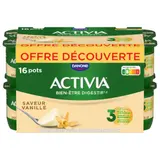 Yaourt vanille bifidus ACTIVIA