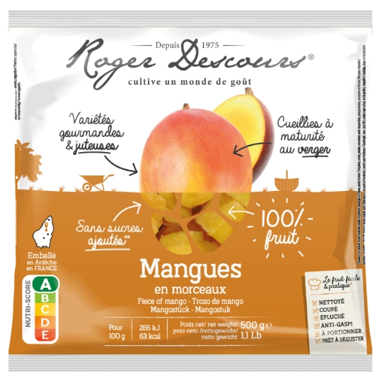 Mangues en Morceaux Sans Sucres Ajoutés ROGER DESCOURS