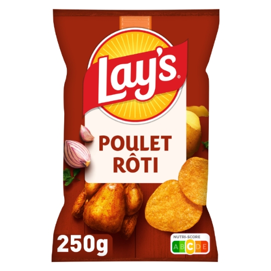 Chips saveur Poulet rôti Format familial LAY'S