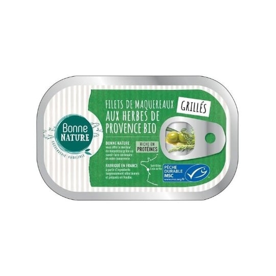 Maquereaux Grille Herbes De Provence 100g - Bonne Nature