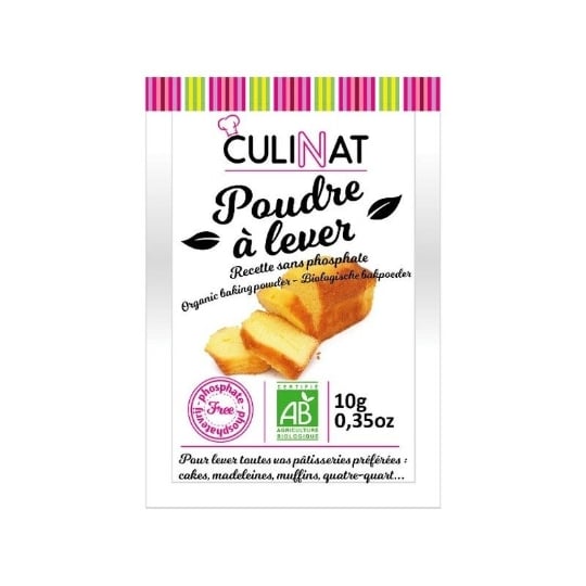 Poudre A Lever Sans Phosphate 8x10g - Culinat
