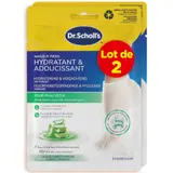 Masque Pieds Hydratant & Adoucissant pour Peau Sèche à Base d'Aloé Vera, Urée & Beurre de Karité DR SCHOLL'S