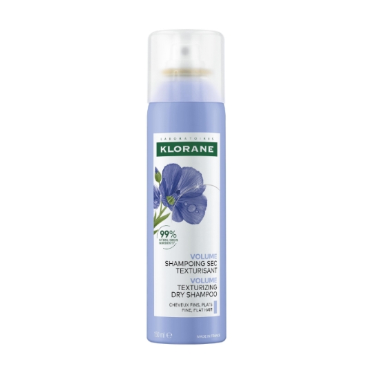 Shampooing Sec Texturisant Volume pour Cheveux Fins et Plats KLORANE