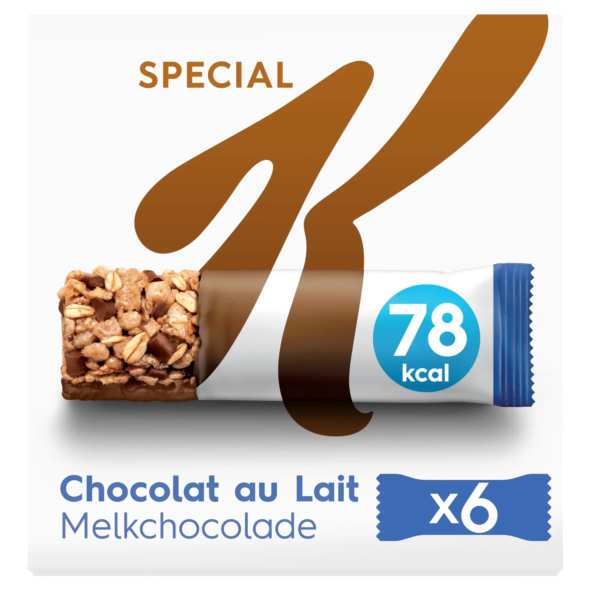 KELLOGG'S Spécial K Barres de céréales au chocolat au lait