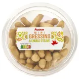 AUCHAN Mini gressins à l'huile d'olive