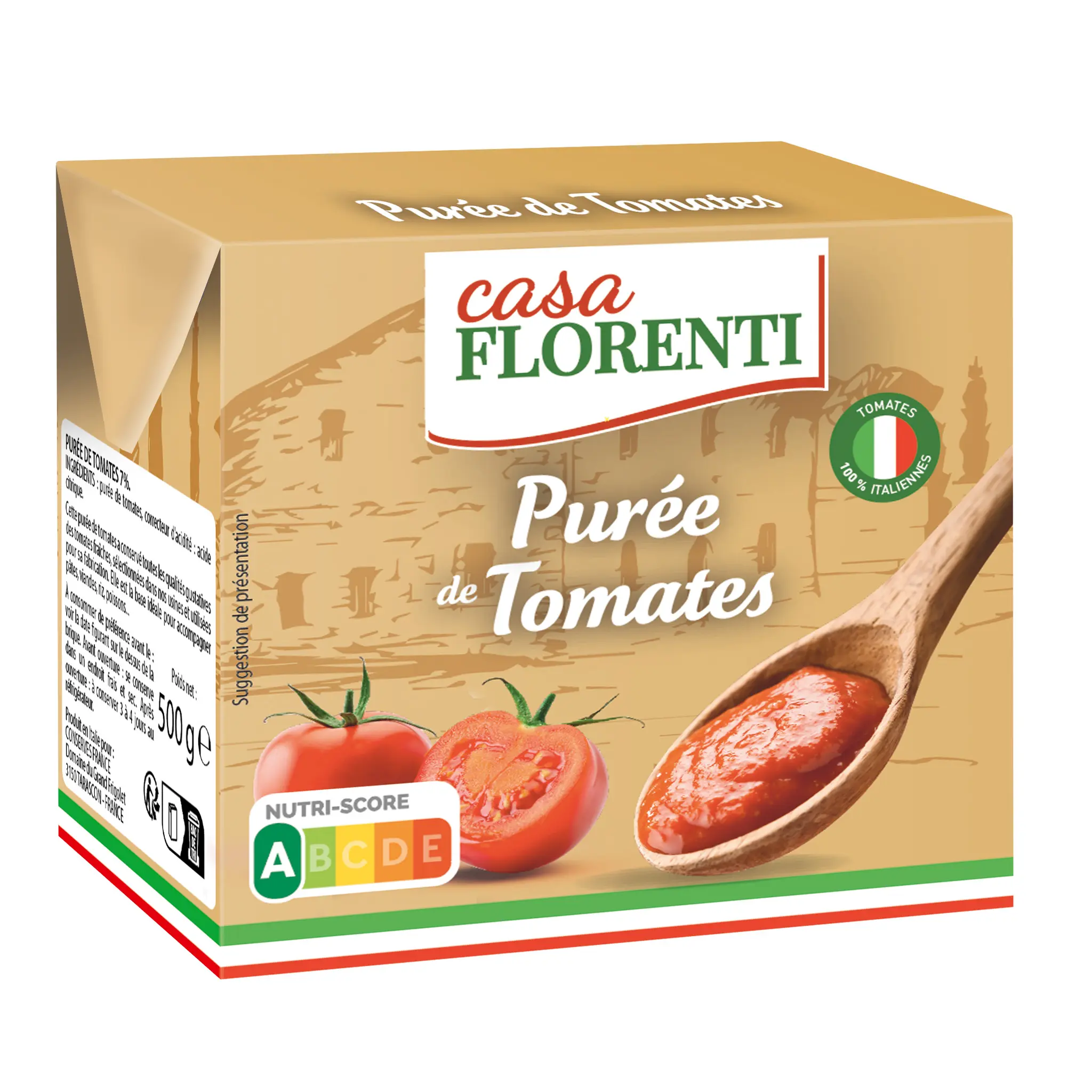 CASA FLORENTI Purée de tomates