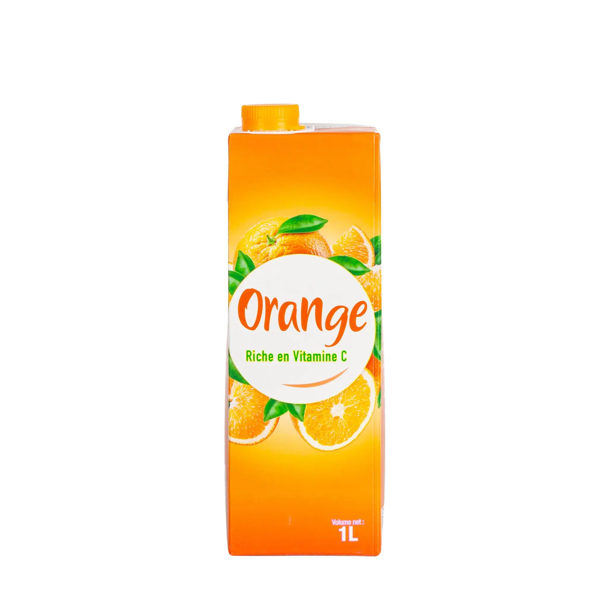 Boisson à l'orange brique