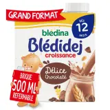 BLEDIDEJ Céréales lactées chocolat dès 12 mois