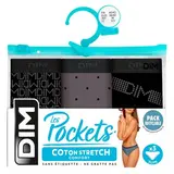 Dim Slip pocket coton 36/38, 3 slips