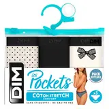 Dim Slip pocket coton 36/38, 3 slips