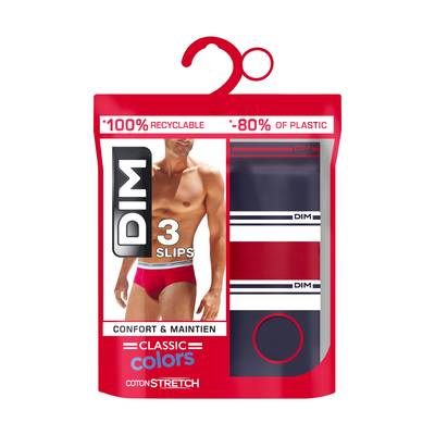 Dim Slip Classic Colors x3, Taille 4