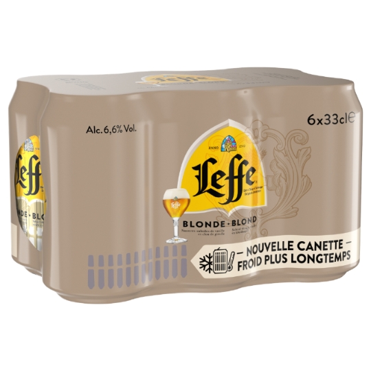 Bière Blonde d'Abbaye 6,6% LEFFE