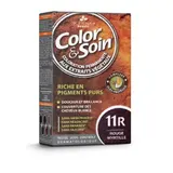 Coloration Permanente 11R Rouge Myrtille Sans Ammoniaque Color et Soin 3 CHENES