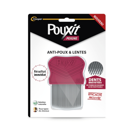 Peigne Anti-Poux et Lentes POUXIT