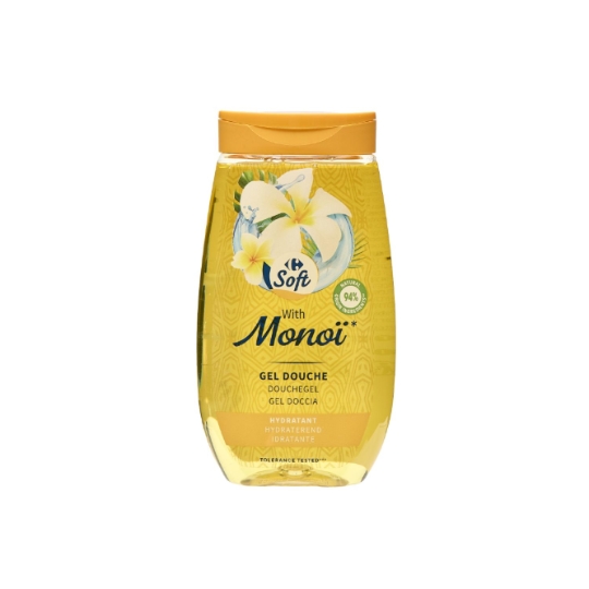 Gel douche monoï CARREFOUR SOFT