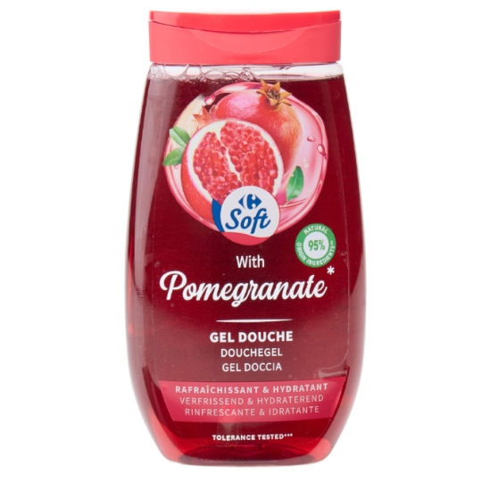 Gel douche Rafraîchissant & Hydratant CARREFOUR SOFT