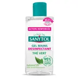 Gel Mains Désinfectant Thé Vert Hydratant 12h SANYTOL