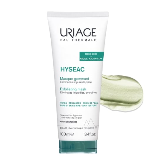 Masque Visage Peau Mixte à Grasse Purifiant Gommant Lissant Hyseac URIAGE