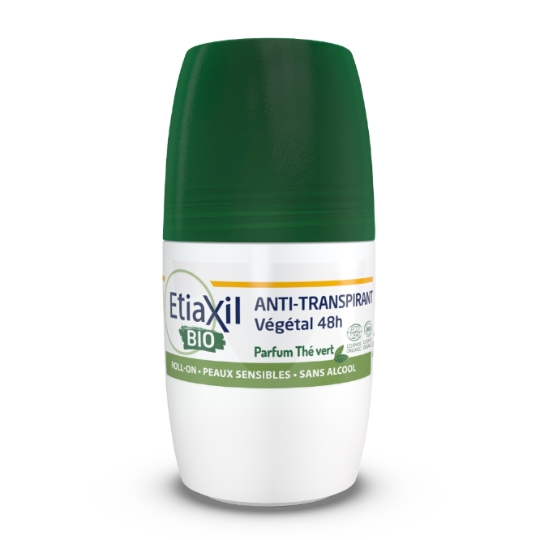 Déodorant Végétal Fraîcheur 48h Aloe Vera et Beurre de Karité Bio Thé Vert ETIAXIL