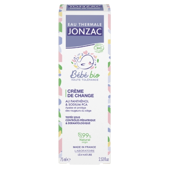 Crème change bébé Bio Non Parfumée EAU THERMALE JONZAC EAU THERMALE JONZAC